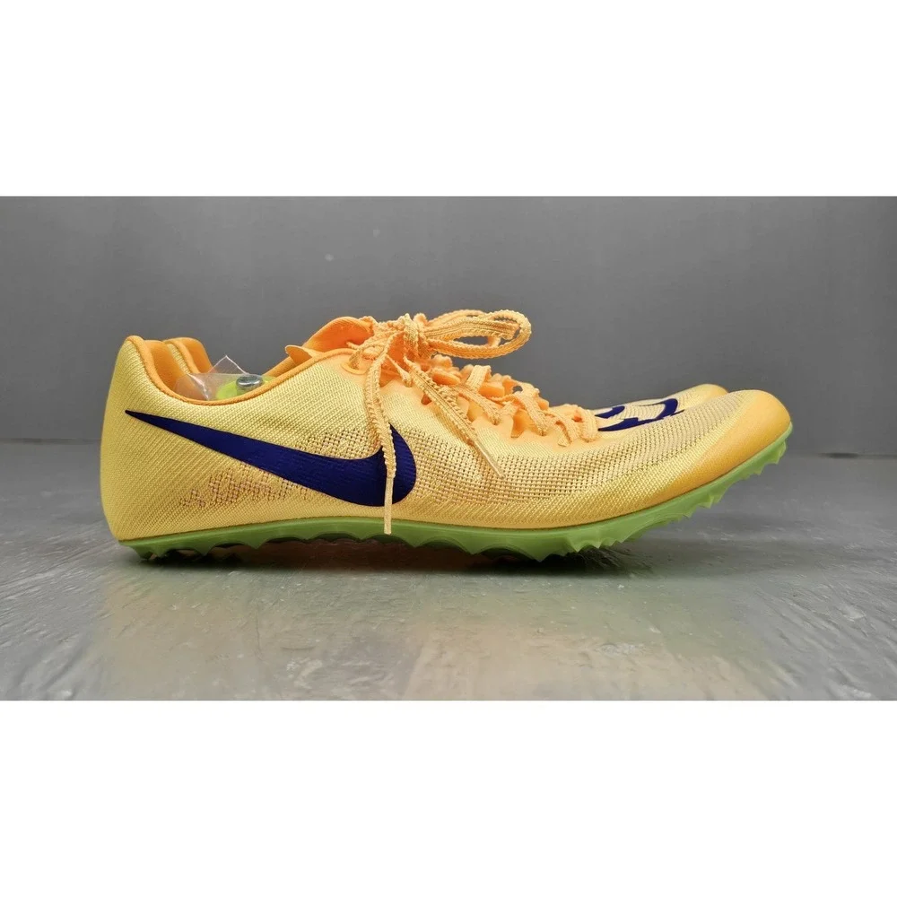 Nike Zoom JA‎ Fly 4 Track & Field Spikes Mens 8.5 Citron Pulse DR2741-800 NEW
